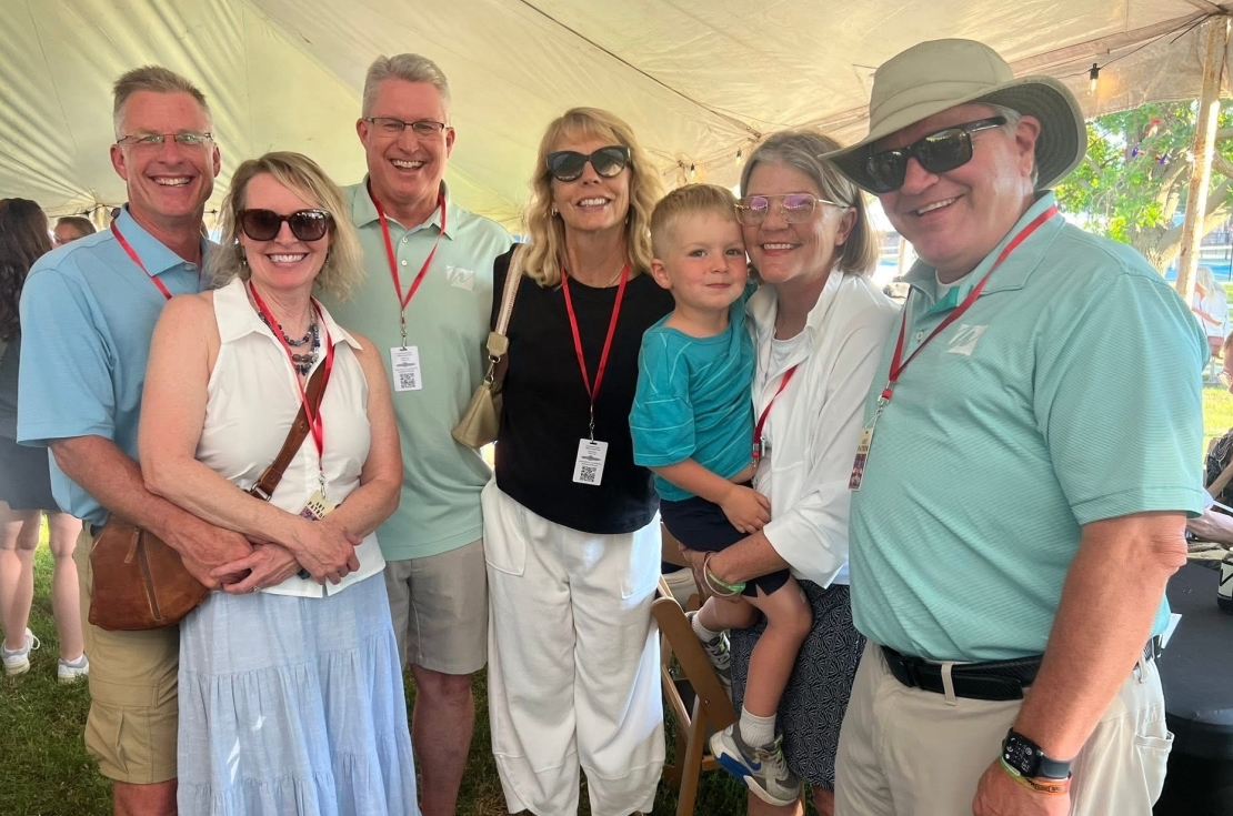 Wedel group at an event